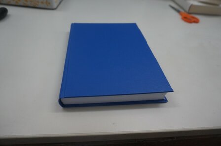 blauw notitieboek a5