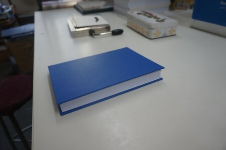 blauw notitieboek a5