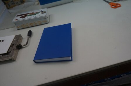 blauw notitieboek a5