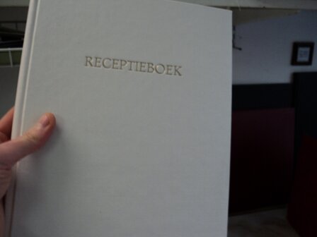 Gastenboek receptie boek