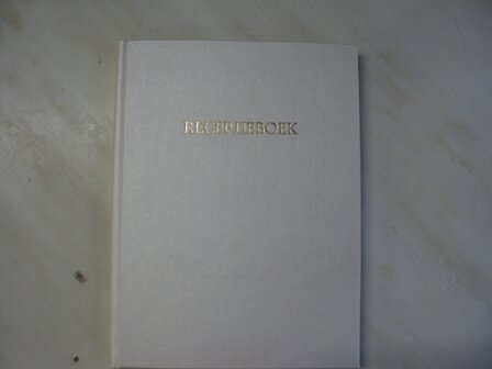 Gastenboek receptie boek