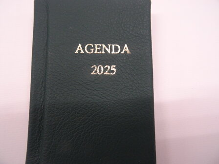 kleine pocketagenda 2025