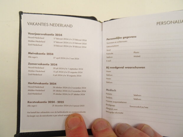 kleine pocketagenda 2024