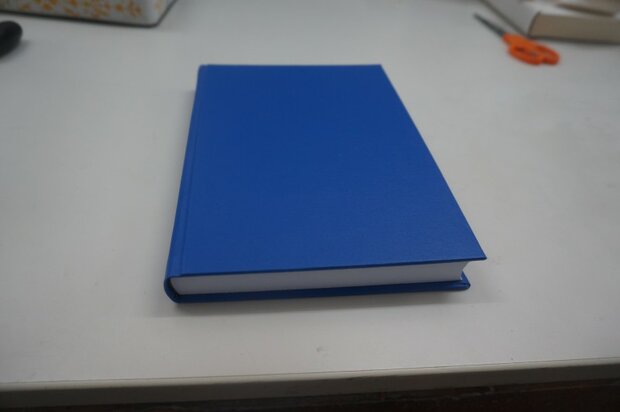 blauw notitieboek a5