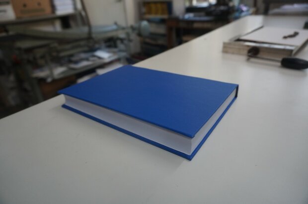 blauw notitieboek a5