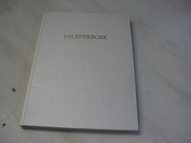 Gastenboek receptie boek