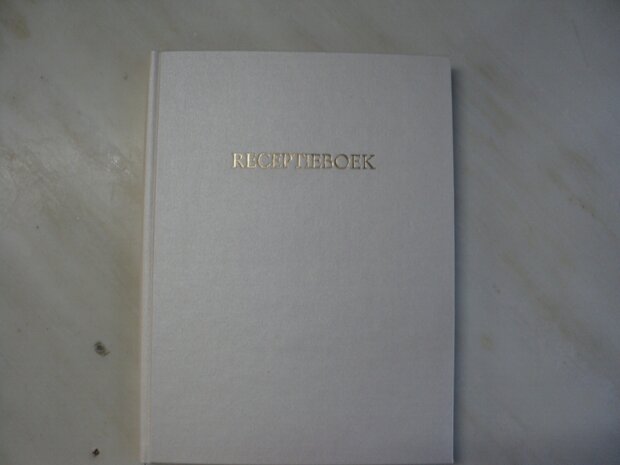 Gastenboek receptie boek